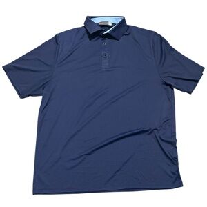 KJUS Comfort Fit Blue Polo Golf Shirt Size XXL